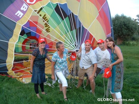 Postcard Get rid! Work to do!!!  paking my balloon..