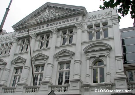 Postcard Hollandsche Schouwburg ( Dutch Theatre )