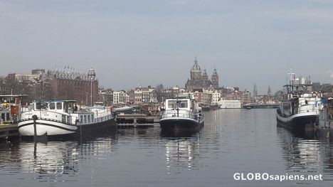 Postcard The canals of Amsterdam
