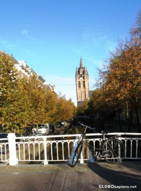 Postcard Oude Kerk (Old Church)