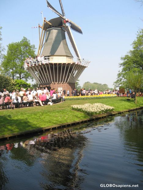 Postcard The windmill