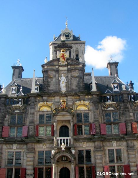 Postcard Stadthuis Facade