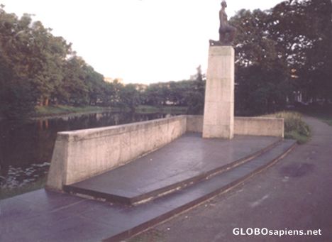 Postcard War Monument , Zwolle