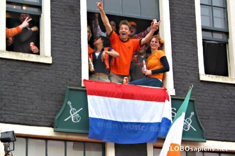 Postcard Koninginnedag