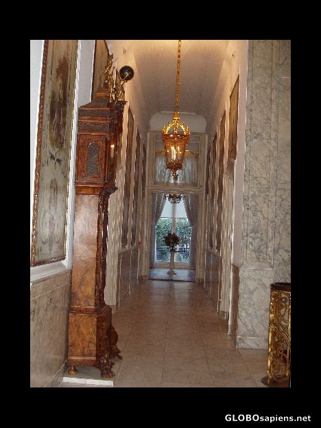 Postcard majestic hallway