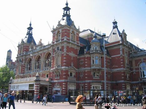 Postcard Leidseplein theatrebuilding