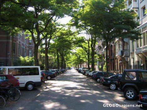 Postcard Green street