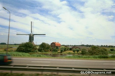 Postcard I had to take one in Holland!