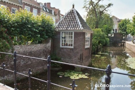 Postcard Wall Houses