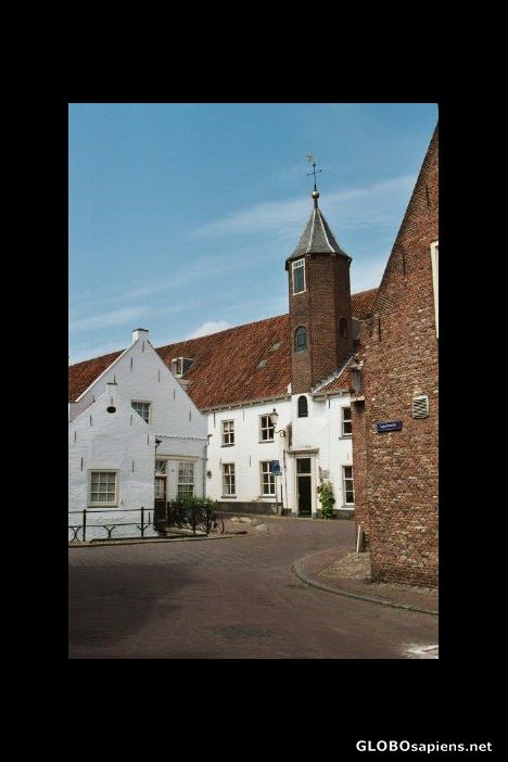 Postcard Wall Houses