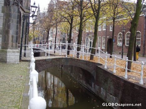 Postcard canal view