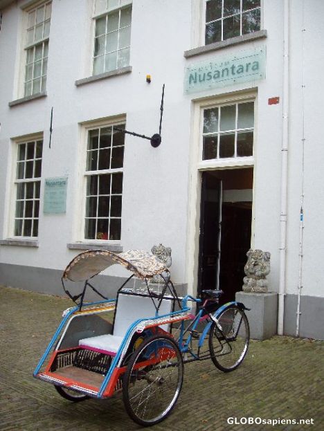 Postcard Entrance to Museum Nusantara