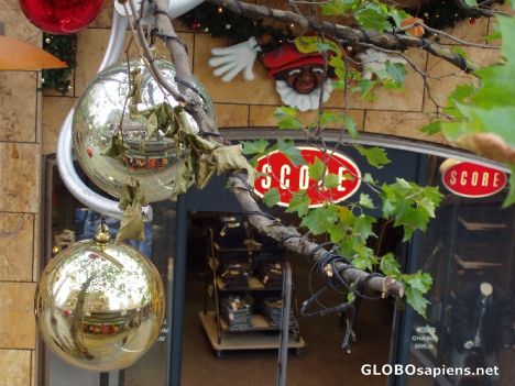 Postcard Christmas Decorations