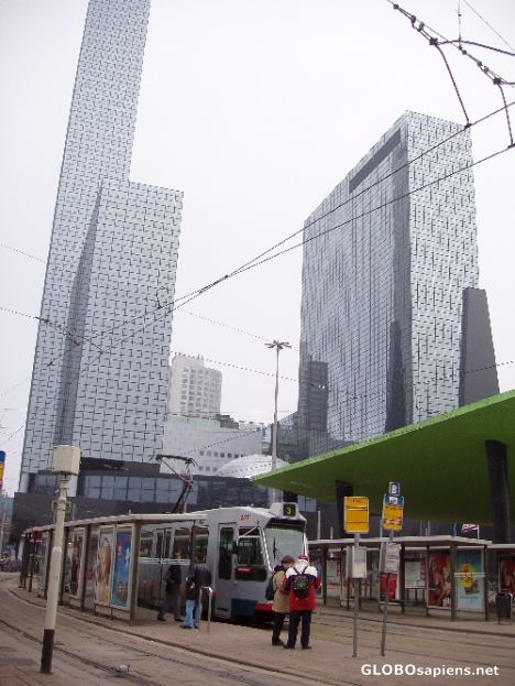 Postcard In front of Central Station