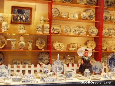 Postcard Delfware Souvenirs