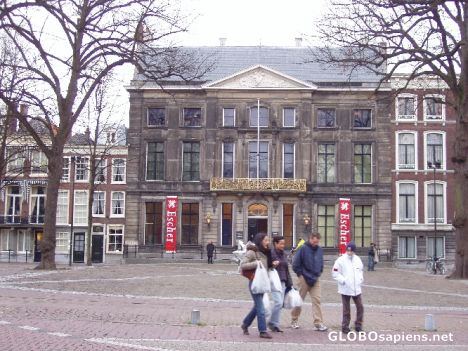 Postcard Escher Museum