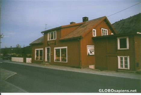 Postcard The witch house in Åmli