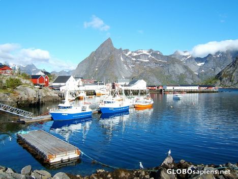 Postcard Lofot Islands