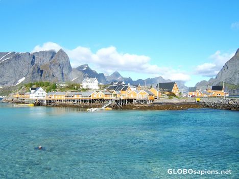 Postcard Lofot Islands 2