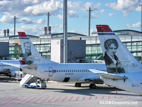 Postcard norwegian