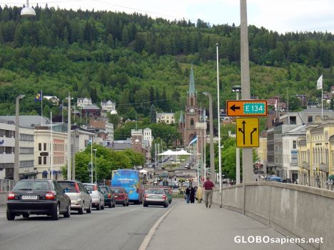 Postcard Drammen