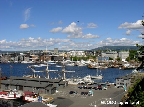 Postcard Aker-Brygge