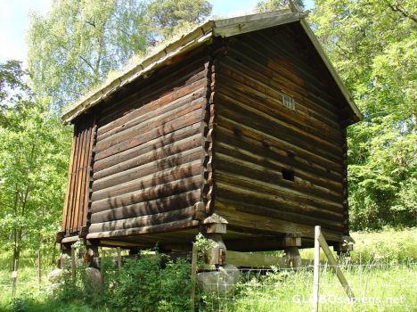 Postcard from Norsk-Folke museum