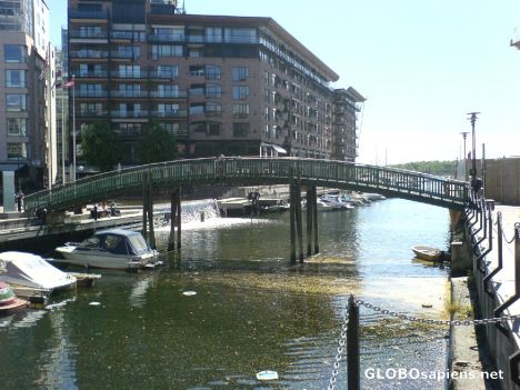 Postcard Filipstad quay