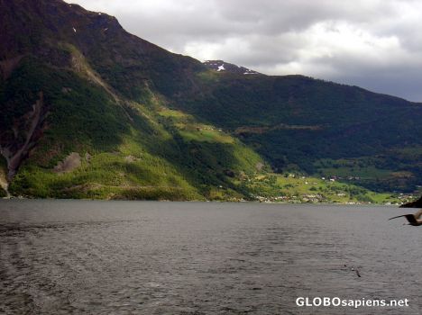 Postcard cruising to Gudvangen