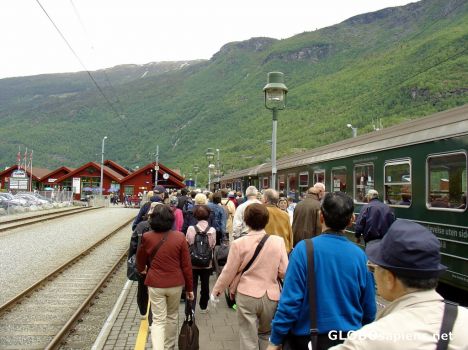 Postcard arriving to Flam