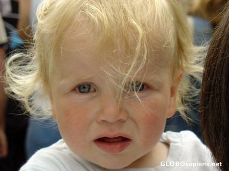 Postcard Norwegian baby
