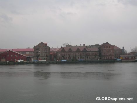 Postcard Porsgrunn Porselen Fabrikk