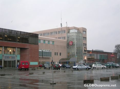 Postcard Down Town shopping center
