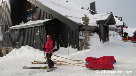 Postcard Skitour Hardangervidda