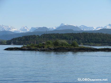 Postcard On the way of Molde - Ålesund