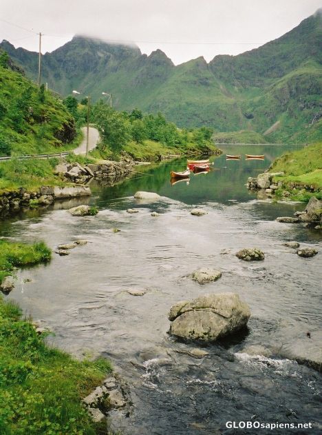 Postcard River view!