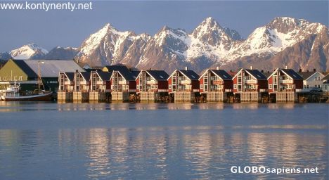 Postcard The beauty of Lofoten