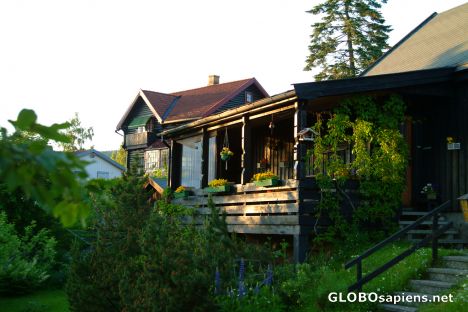 Postcard Lillehammer - residential