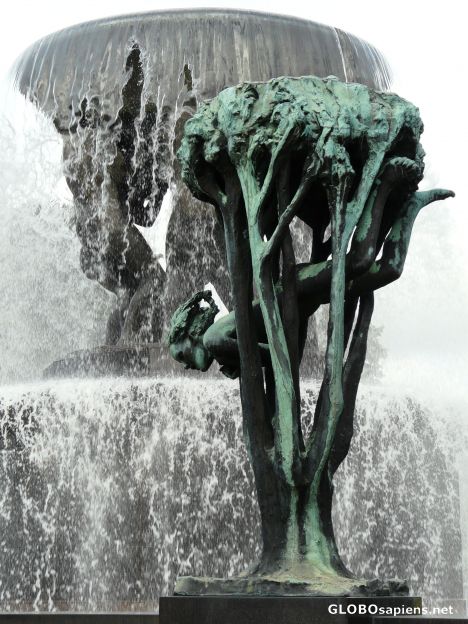 Postcard Vigeland park