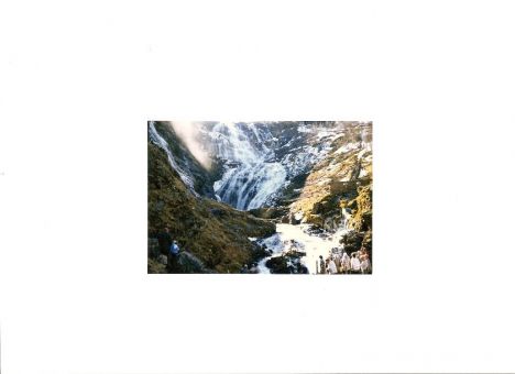 Postcard Kardalsfossen, Norway