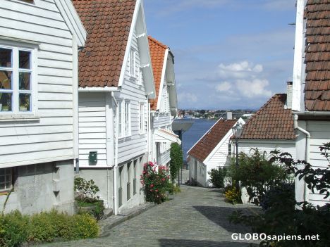 Postcard Old stavanger
