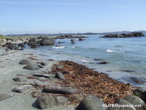 Postcard Rocky shore