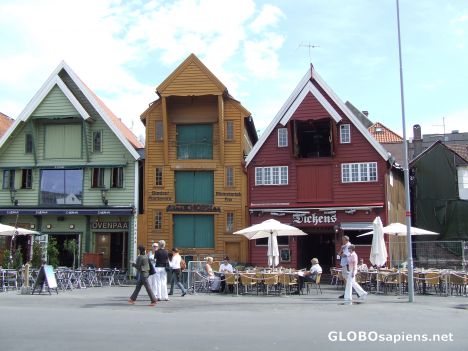 Postcard Stavanger harbour