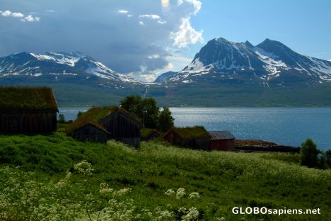 Postcard Tromsø - a few minutes south from town