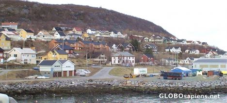 Postcard Fishing village