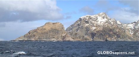 Postcard Rocky cape