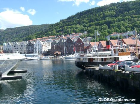 Postcard Old Bryggen