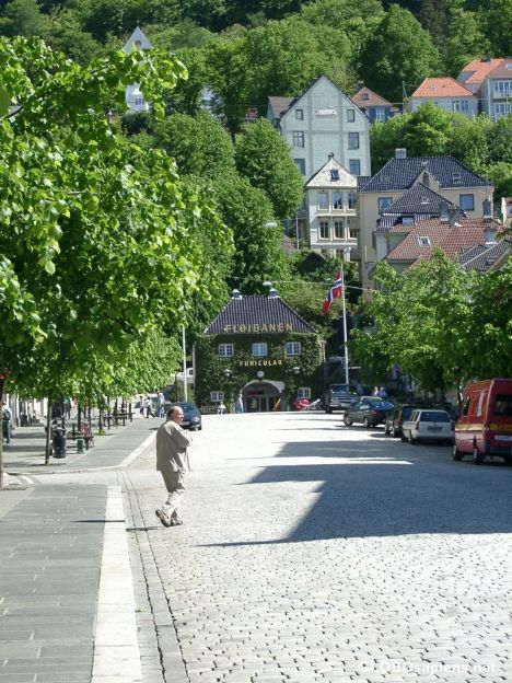 Postcard Floibanen