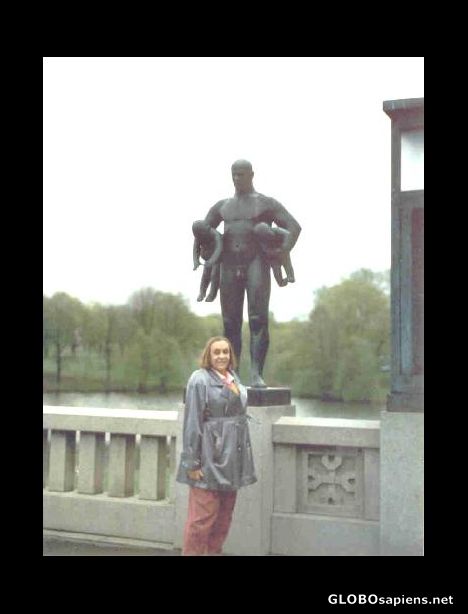 Postcard Oslo - Vigeland Park