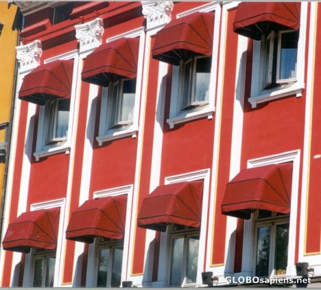 Postcard Oslo houses